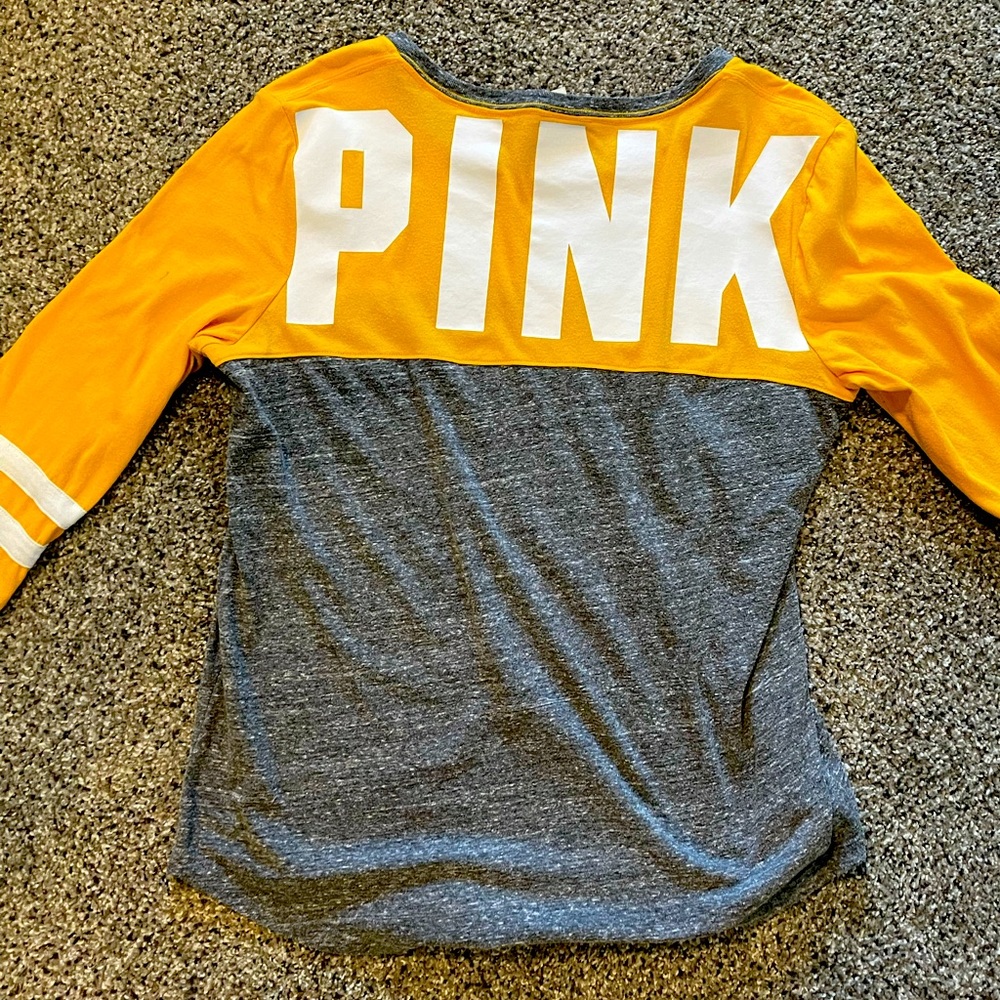 Pink Baseball Tee